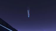 Celestial Nail observed in the Night Kingdom's sky (Image via HoYoverse)
